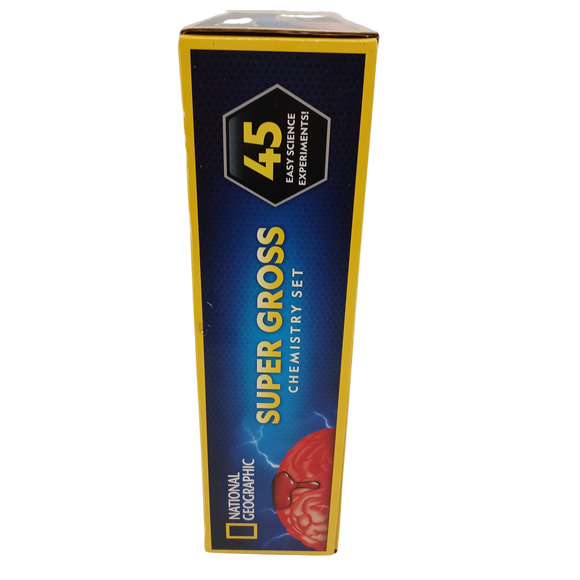National Geographic Super Gross Chemistry Set STEM Kids Science Kit 45 Experimen - Picture 5 of 6